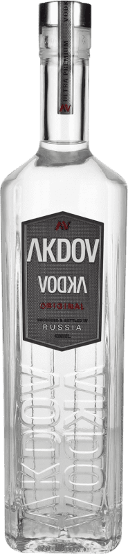 26,95 € Free Shipping | Vodka Akdov Original Russian Federation Medium Bottle 50 cl