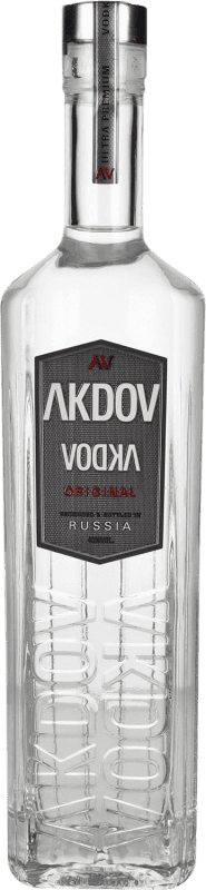 17,95 € Envío gratis | Vodka Akdov Original Rusia Botella Medium 50 cl