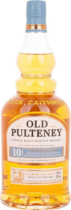 52,95 € 免费送货 | 单一麦芽威士忌 Old Pulteney Traveller's Exclusivo — 独家 英国 10 岁 1 L