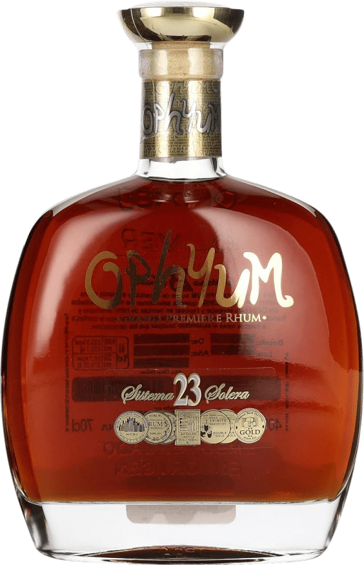 132,95 € 免费送货 | 朗姆酒 Ophyum Grand Premiere 多明尼加共和国 23 岁 瓶子 70 cl