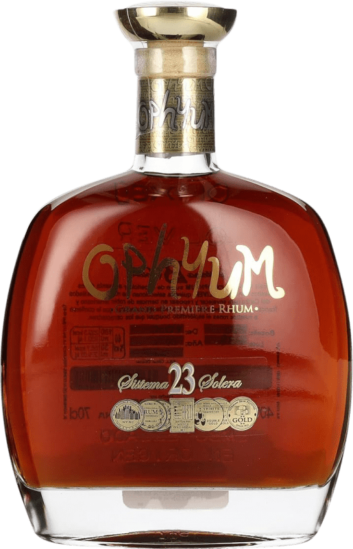 132,95 € Envío gratis | Ron Ophyum Grand Premiere República Dominicana 23 Años 70 cl