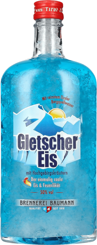 56,95 € 送料無料 | リキュール Baumann Gletschereis ドイツ 70 cl Eis — アイスクリーム, Feuerlikör — ファイヤーリキュール