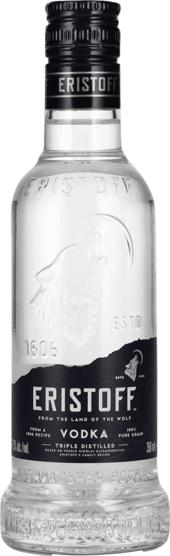 10,95 € 送料無料 | ウォッカ Eristoff Premium — プレミアム フランス 1/3ボトル 35 cl
