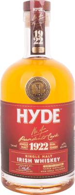 65,95 € 免费送货 | 威士忌单一麦芽威士忌 Hyde Nº 4 President's Cask 1922 Rum Finish 爱尔兰 瓶子 70 cl