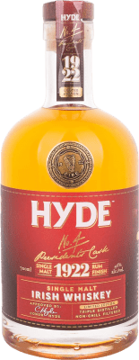 45,95 € Free Shipping | Single Malt Whisky Hyde Nº 4 President's 1922 Rum Cask Finish Ireland 70 cl