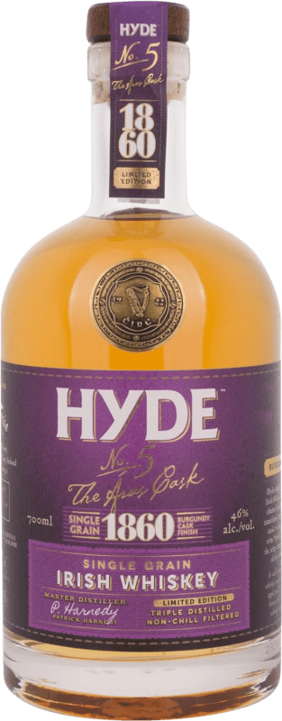 43,95 € Free Shipping | Single Malt Whisky Hyde Nº 5 The Áras Cask Ireland 70 cl
