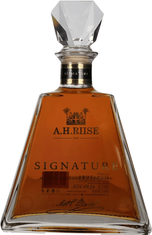 309,95 € 送料無料 | ラム A.H. Riise Signature Master Blender Collection デンマーク ボトル 70 cl