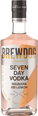 31,95 € Бесплатная доставка | Водка BrewDog Seven Day Объединенное Королевство 70 cl Lemon — Лимон, Rhubarb — Ревень