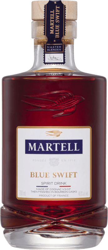 149,95 € 免费送货 | 利口酒 Martell Blue Swift VSOP Very Superior Old Pale — 特优陈年淡色 法国 70 cl