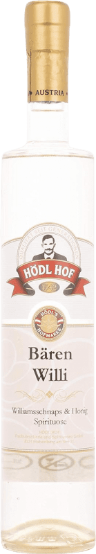 14,95 € Envio grátis | Licores Hödl Hof Bären Willi Williamsschnaps Áustria Garrafa Medium 50 cl Honig — Mel