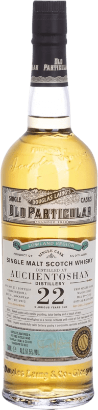 304,95 € Envoi gratuit | Single Malt Whisky Douglas Laing's Old Particular at Auchentoshan Single Casks Royaume-Uni 22 Ans Bouteille 70 cl