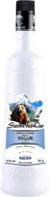 16,95 € Spedizione Gratuita | Crema di Liquore Sierra del Oso Spagna 70 cl Orujo, Yogurt
