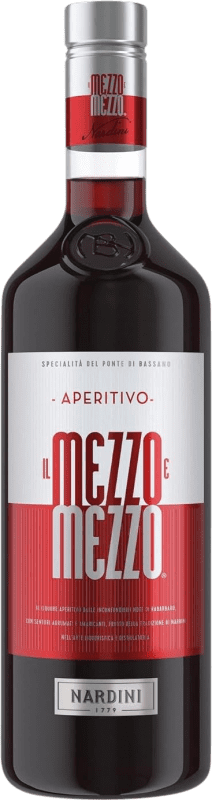 58,95 € Kostenloser Versand | Liköre Bortolo Nardini Il Mezzoemezzo Italien Flasche 1 L