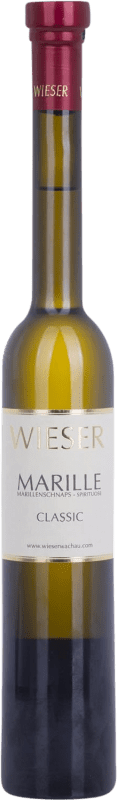 18,95 € Envío gratis | Licores Wieser Marille Classic Marillenschnaps Austria Botellín Tercio 35 cl