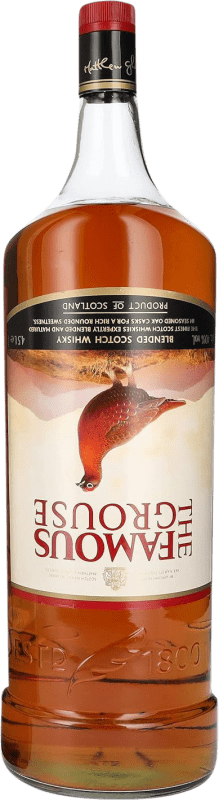 214,95 € Kostenloser Versand | Blended Whisky Glenturret The Famous Grouse Großbritannien Spezialflasche 4,5 L