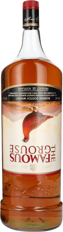 214,95 € Бесплатная доставка | Виски смешанные Glenturret The Famous Grouse Объединенное Королевство Специальная бутылка 4,5 L