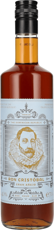 28,95 € Free Shipping | Rum Cristóbal Gran Añejo — Extra Aged Dominican Republic 70 cl