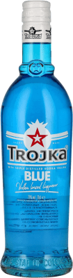 18,95 € Kostenloser Versand | Wodka Trojka Blue — Edition Blau Schweiz 70 cl