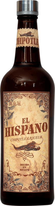 99,95 € 免费送货 | 利口酒 Casa Tarasco El Hispano Rum Liqueur & Chipotle 墨西哥 瓶子 70 cl