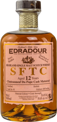 139,95 € Envoi gratuit | Whisky Blend Edradour Châteauneuf du Pape SFTC Straight From The Cask Royaume-Uni 12 Ans Bouteille Medium 50 cl