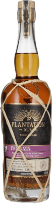 74,95 € Envío gratis | Ron Plantation Rum Panama White Pineau des Charentes Cask Finish — Acabado en Barrica, Single Cask — Barrica Única Barbados 70 cl