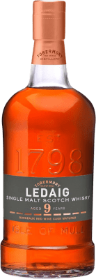 Whisky Single Malt Tobermory Ledaig Bordeaux Red Wine Cask Strength Limited Release 9 Anos 70 cl