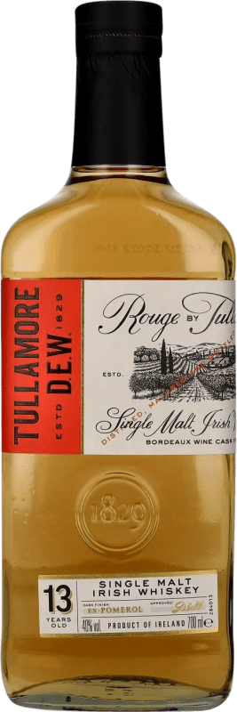 97,95 € Envío gratis | Whisky Single Malt Tullamore Dew Rouge Irlanda 13 Años Botella 70 cl