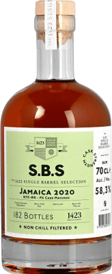 98,95 € 送料無料 | ラム 1423 World Class Spirits S.B.S Jamaica Single Barrel — シングルバレル, セレクション トリニダード・トバゴ 70 cl