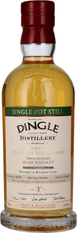 137,95 € Kostenloser Versand | Whiskey Single Malt Dingle Pot Still Fifth Single Irland Flasche 70 cl