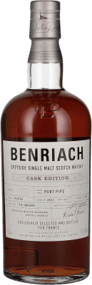 Single Malt Whisky The Benriach Cask Finish — Fassreifung, Vintage, Limitierte Edition, Peated — Getorft 12 Jahre 70 cl