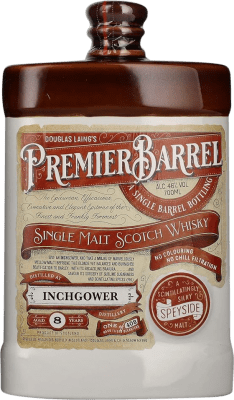 118,95 € Free Shipping | Whisky Single Malt Douglas Laing's Premier Barrel at Inchgower United Kingdom 8 Years Bottle 70 cl