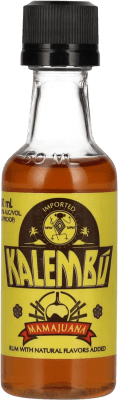 10,95 € 免费送货 | 朗姆酒 Kalembú 多明尼加共和国 小瓶装 5 cl PET — 塑料 Mamajuana — 玛玛胡安娜