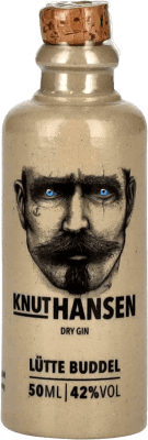 23,95 € 免费送货 | 金酒 Gin Knut Hansen Lütte Buddel 德国 小瓶装 5 cl