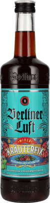 35,95 € Spedizione Gratuita | Liquori Berliner Luft Mixed Kräuterfix der Frische Pfefferminzlikör Germania Bottiglia 70 cl