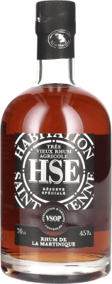 89,95 € Spedizione Gratuita | Rum HSE Habitation Très Vieux Agricole VSOP Martinique Bottiglia 70 cl