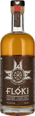 68,95 € Spedizione Gratuita | Whisky Single Malt Flóki Icelandic Young Sheep Dung Riserva Islanda 70 cl Smoky — Affumicato, Malt — Malto