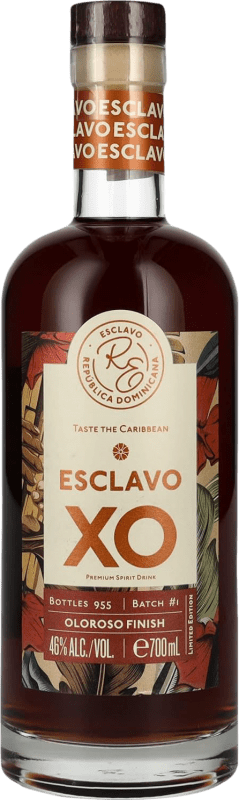 75,95 € Envío gratis | Ron Esclavo Oloroso Finish XO República Dominicana Botella 70 cl