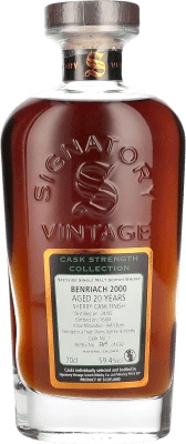 423,95 € Envoi gratuit | Blended Whisky Signatory Vintage Cask Strength Collection at Benriach Royaume-Uni 20 Ans Bouteille 70 cl