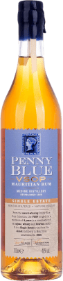 49,95 € Бесплатная доставка | Ром Medine Penny Blue Single Estate VSOP Маврикий бутылка 70 cl