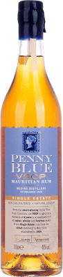 33,95 € Kostenloser Versand | Rum Medine Penny Blue Single Estate VSOP Very Superior Old Pale — Sehr Hochwertiger Alter Heller Mauritius 70 cl