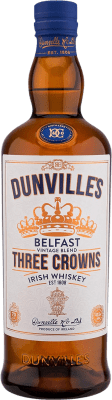 83,95 € Бесплатная доставка | Виски смешанные Dunville's. Three Crowns Vintage Ирландия бутылка 70 cl