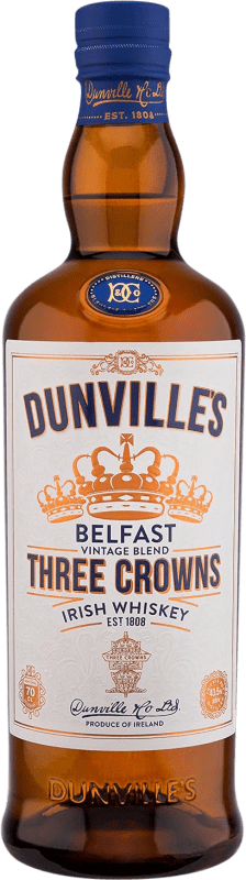 139,95 € Kostenloser Versand | Blended Whisky Dunville's Three Crowns Vintage Irland 70 cl