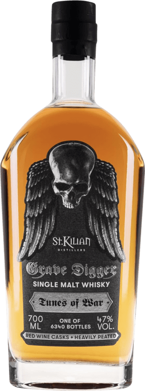 137,95 € Kostenloser Versand | Single Malt Whisky St. Kilian Grave Digger Tunes of War Deutschland Flasche 70 cl