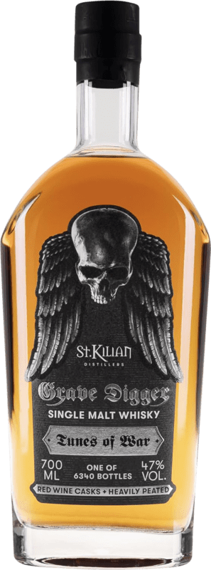 93,95 € Envio grátis | Whisky Single Malt ‎St. Kilian Grave Digger Tunes of War Alemanha Garrafa 70 cl