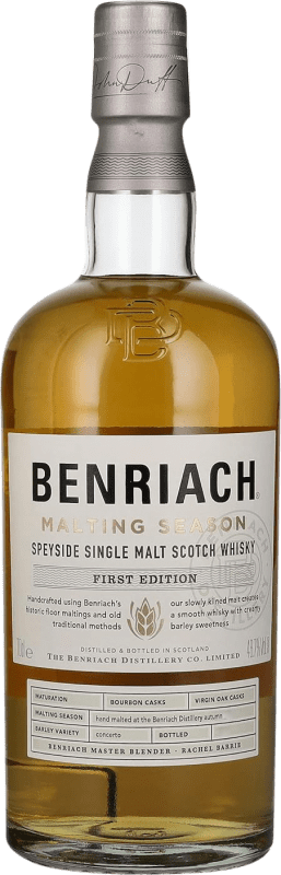 122,95 € 免费送货 | 威士忌单一麦芽威士忌 The Benriach Malting Season 斯佩塞 英国 瓶子 70 cl
