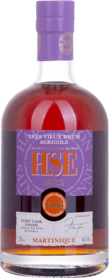 116,95 € 免费送货 | 朗姆酒 HSE Habitation Très Vieux Agricole Port Cask Finish VSOP 马提尼克 瓶子 70 cl