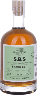 129,95 € 免费送货 | 朗姆酒 1423 World Class Spirits S.B.S Brazil Single Barrel Selection 特立尼达和多巴哥 瓶子 70 cl