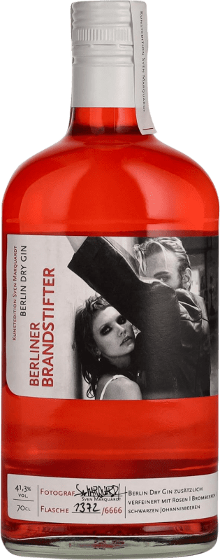 69,95 € Free Shipping | Genever Gin The Berliner Brandstifter Kunstedition Germany 70 cl