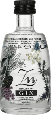 16,95 € Kostenloser Versand | Gin Roner Z44 Italien Miniaturflasche 5 cl