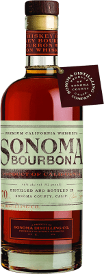 85,95 € Envío gratis | Whisky Bourbon ‎Sonoma Estados Unidos Botella 70 cl